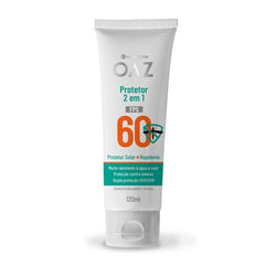 Oaz Protetor Solar + Repelente de Inseto  FPS 60 - 120 mL