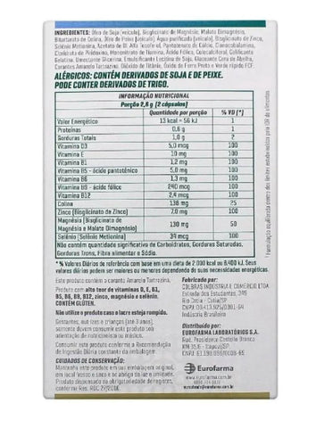 Polivitamínico Cogmax  60 Unidades - Cápsula (A1)