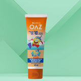 Protetor Solar Oaz Bob Esponha Corpo & Rosto Para Crianças  FPS 70 - 125 mL