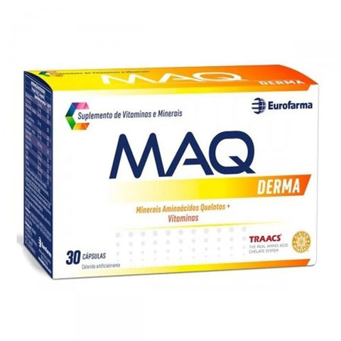 Suplemento Alimentar MAQ Derma  30 Unidades - Cápsula