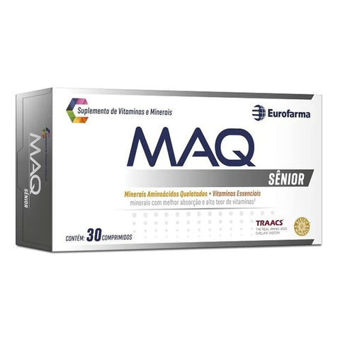 Suplemento Alimentar MAQ Sênior  30 Unidades - Comprimido (A1)