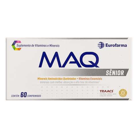 Suplemento Alimentar MAQ Sênior  60 Unidades - Comprimido