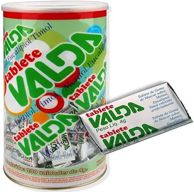 Valda Tablete Pote Com 200 Unidades