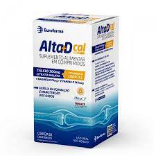 Vitamina D AltaD Cal  1000UI - 60 Unidades - Cápsula