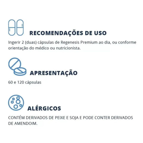 ReGenesis Premium  120 Unidades - Cápsula