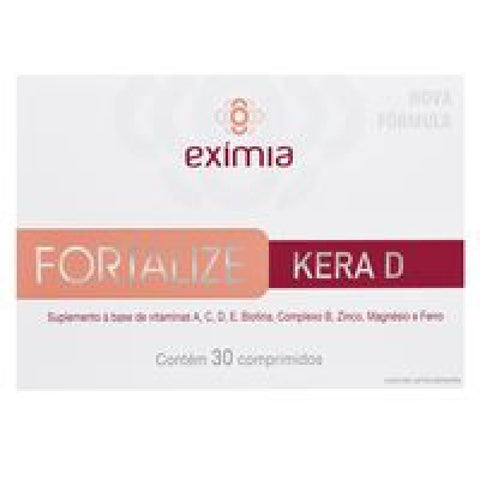 Exímia Fortalize Kera D  30 Unidades - Comprimido