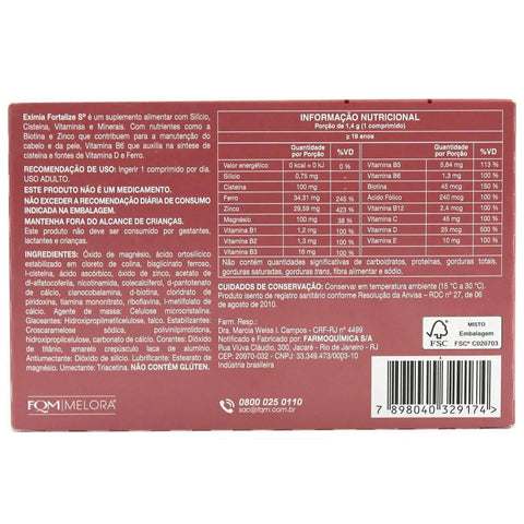 Exímia Fortalize S  30 Unidades - Comprimido