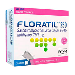 Floratil AT  250mg - 10 Unidades - Sachê