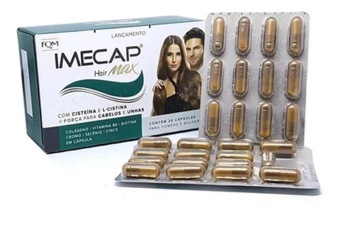 Imecap Hair Max  30 Unidades - Cápsula