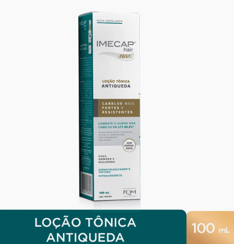 Loção Tônica Antiqueda Imecap Hair Max 100Ml