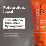 Protetor Solar Facial Heliomax Gel  Claro - FPS 70 - 50 g