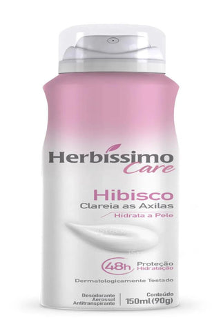 Desodorante Aerossol Antitranspirante Herbissimo Care Hibisco