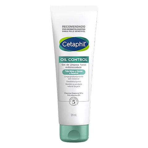 Gel de Limpeza Facial Cetaphil Antioleosidade Oil Control  Pele Mista e Oleosa - 124 mL