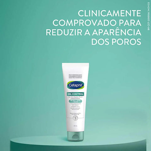 Gel de Limpeza Facial Cetaphil Antioleosidade Oil Control  Pele Mista e Oleosa - 124 mL
