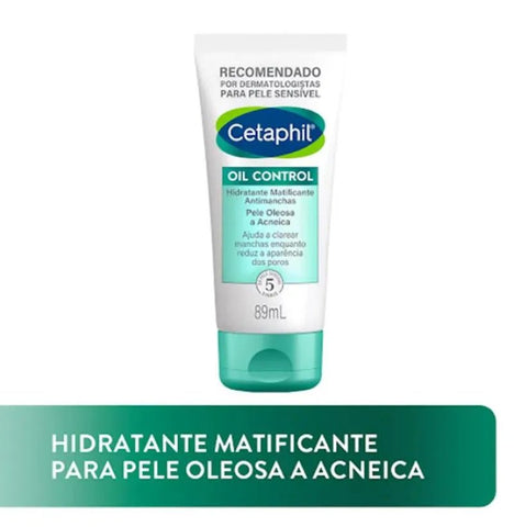 Hidratante Facial Cetaphil Oil Control Matificante e Clareador  Pele Oleosa e Acnéica - 89 mL