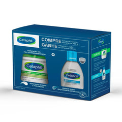 Kit Cetaphil Creme Hidratante + Loção de Limpeza  Pele Extremamente Seca e Sensível - 453 g + 120 mL