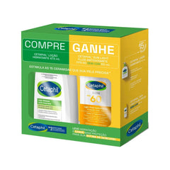 Kit Cetaphil Loção Hidratante + Protetor Solar Facial Sun Antioxidante Light Fluid  FPS 60 - 473 mL + 50 mL