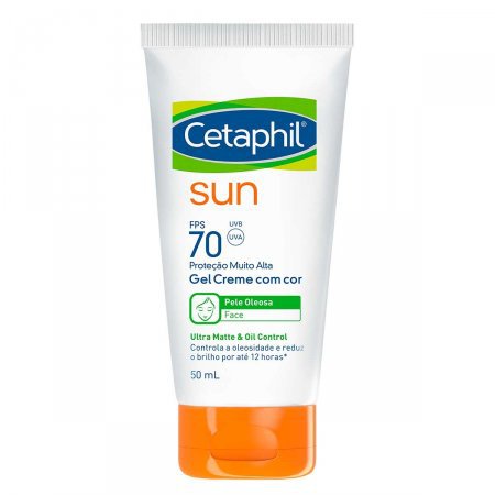 Protetor Solar Facial Cetaphil Sun  FPS 70 - 50 mL