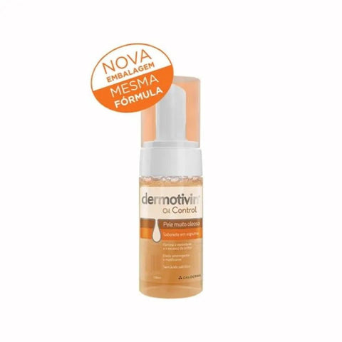 Sabonete Dermotivin Oil Control Espuma, 1 Unidade Com 130Ml