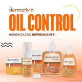 Sabonete Dermotivin Oil Control Líquido, 1 Unidade Com 300Ml