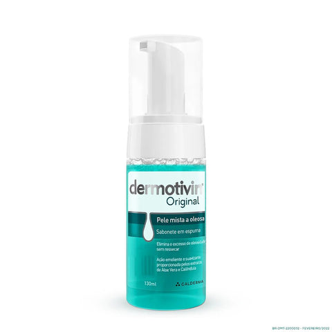 Sabonete Dermotivin Origina Espuma Pele Óleosa 130 Ml