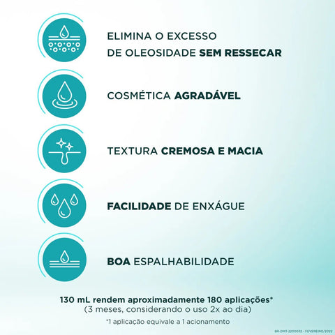 Sabonete Dermotivin Origina Espuma Pele Óleosa 130 Ml