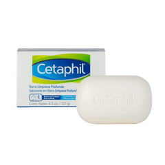 Sabonete em Barra Cetaphil Limpeza Profunda  Pele  127 g