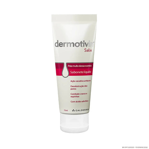 Sabonete Galderma Dermotivin Salix Líquido Com 70Ml