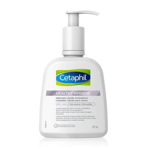 Sabonete Líquido Cetaphil Antisséptico Healthy Hygiene  Pele Sensível - 237 mL