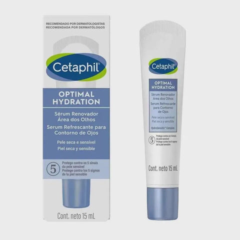 Sérum Renovador Área dos Olhos Cetaphil Optimal Hydration  Pele  15 mL