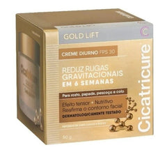 Creme Facial Cicatricure Gold Lift Diurno  FPS 30 - 50 g
