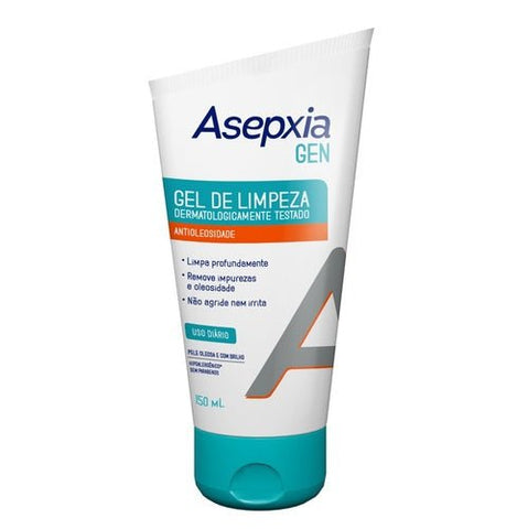 Gel Para Limpeza Facial Asepxia Gen 150Ml