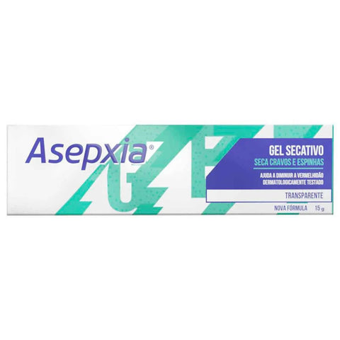 Gel Secativo Transparente Asepxia 15G