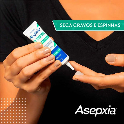 Gel Secativo Transparente Asepxia 15G