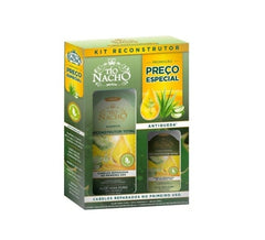 Kit Tío Nacho Reconstrutor Shampoo, 1 Unidade Com 415Ml + Condicionador, 1 Unidade Com 200Ml
