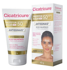Protetor Solar Facial Cicatricure Antissinais  FPS 50 - 40 g