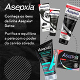 Máscara Purificante Facial Asepxia Carvão Detox 30G