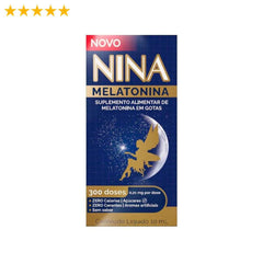 Melatonina Nina (Genomma)  210mcg - 10 mL - Gotas