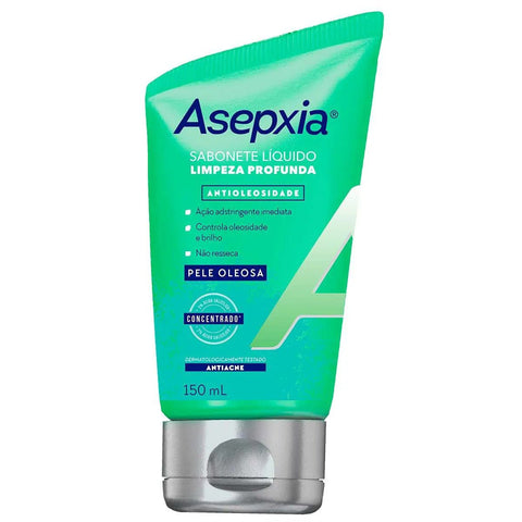 Sabonete Concentrado Asepxia Limpeza Profunda Líquido Com 150Ml