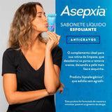 Sabonete Esfoliante Asepxia Líquido Com 100Ml
