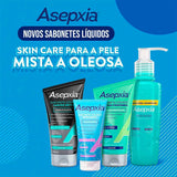 Sabonete Esfoliante Asepxia Líquido Com 100Ml