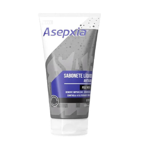 Sabonete Líquido Asepxia Antiacne Detox Pele Mista 100ml