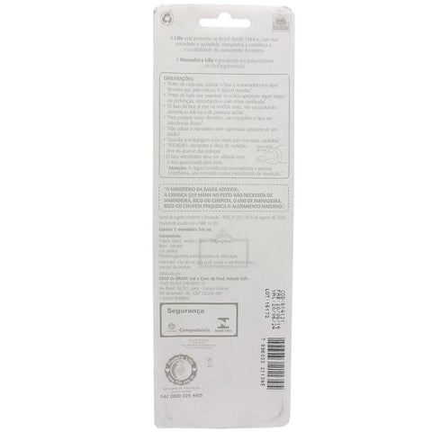 Mamadeira Divertida  Cor Rosa - Volume 240 mL