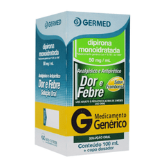 Dipirona Monoidratada (Germed)  50mg/mL - 100 mL - Solução