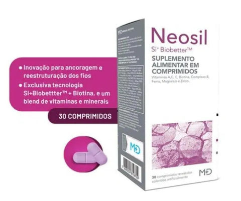 Suplemento Alimentar Neosil  30 Unidades - Comprimido