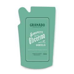 Refil Sabonete Líquido Glicerina Granado Hortelã 300ml