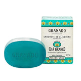 Sabonete Barra Granado Glicerinado Chá Branco 90g