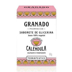 Sabonete de Glicerina Granado Terrapeutics Calêndula, Barra Com 90G