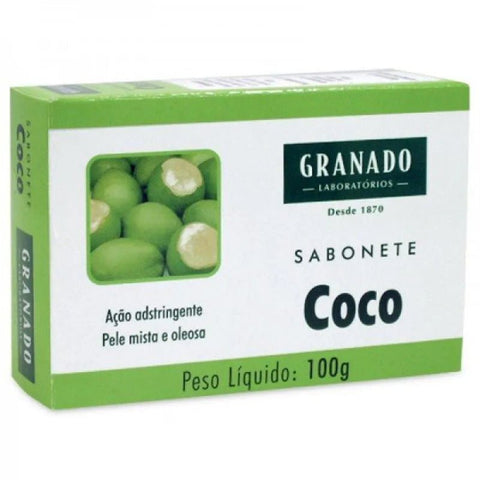 Sabonete Granado Coco Barra Com 100G
