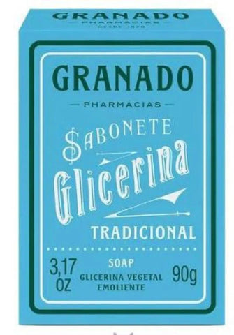 Sabonete Granado Glicerina Tradicional, Barra, 1 Unidade Com 90G